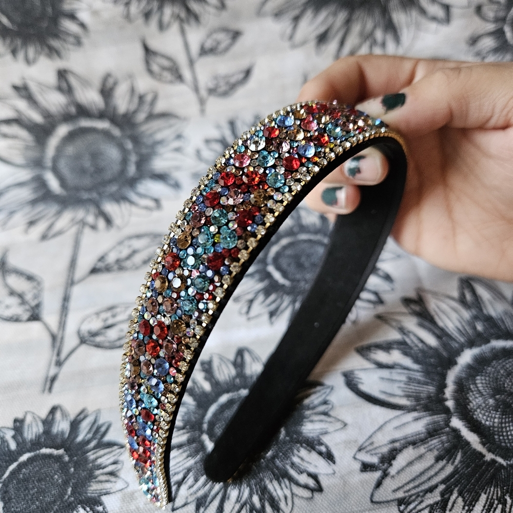 New rhinestone colorful headband - Picture 8 of 9